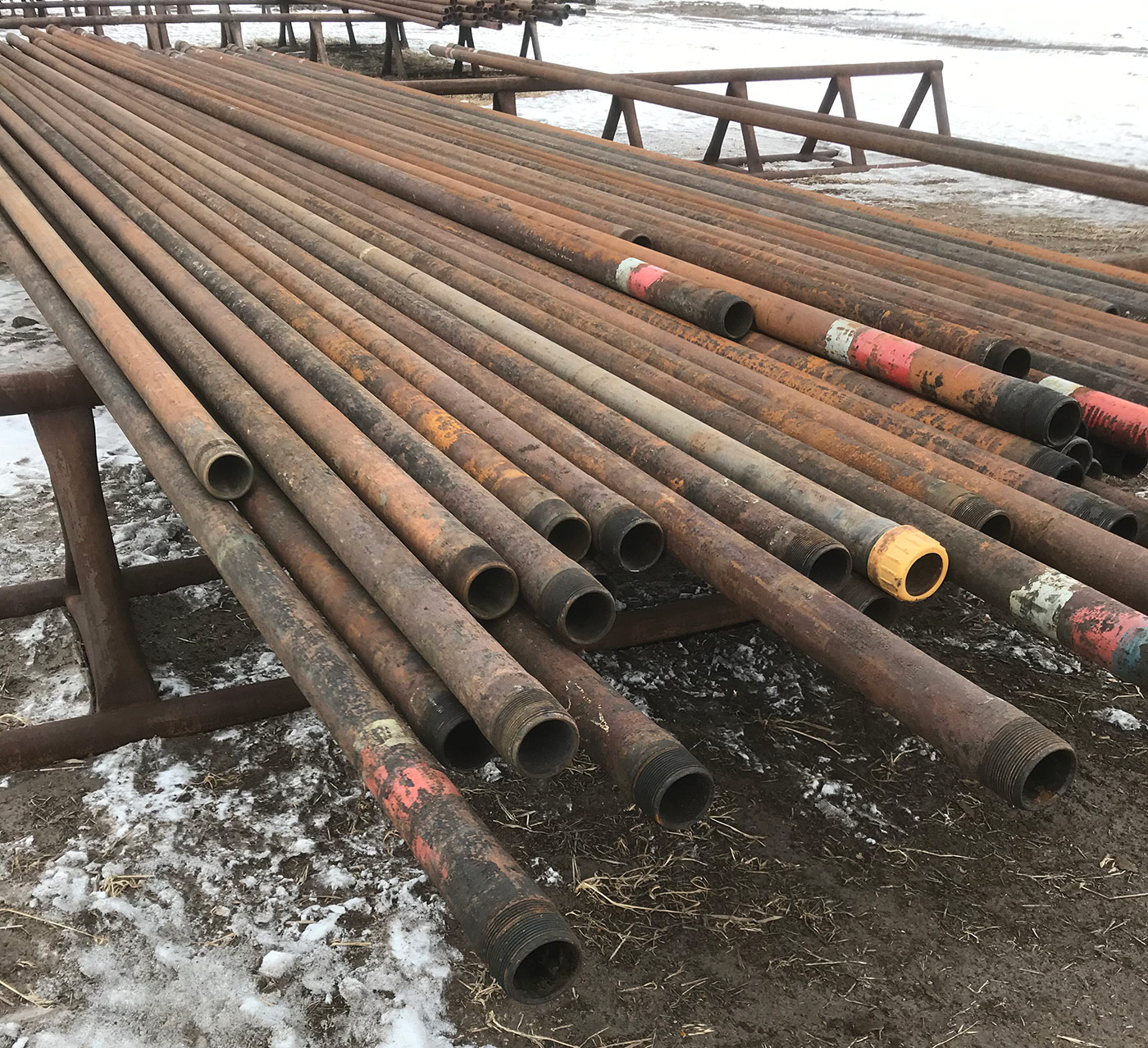 Drill Stem Recycle MB, AB, SK, BC Manufacturing Used pipe